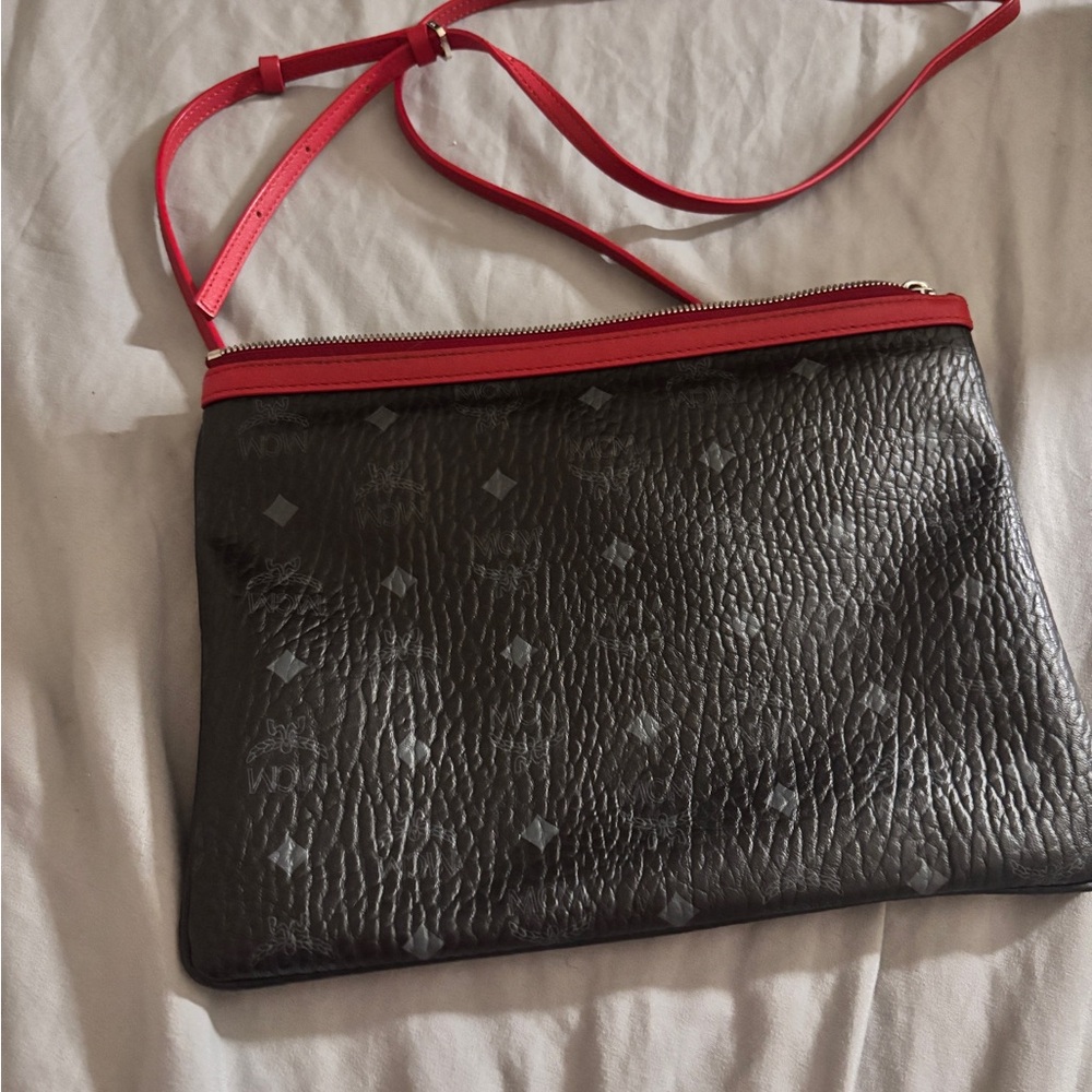 Mcm front pocket bag